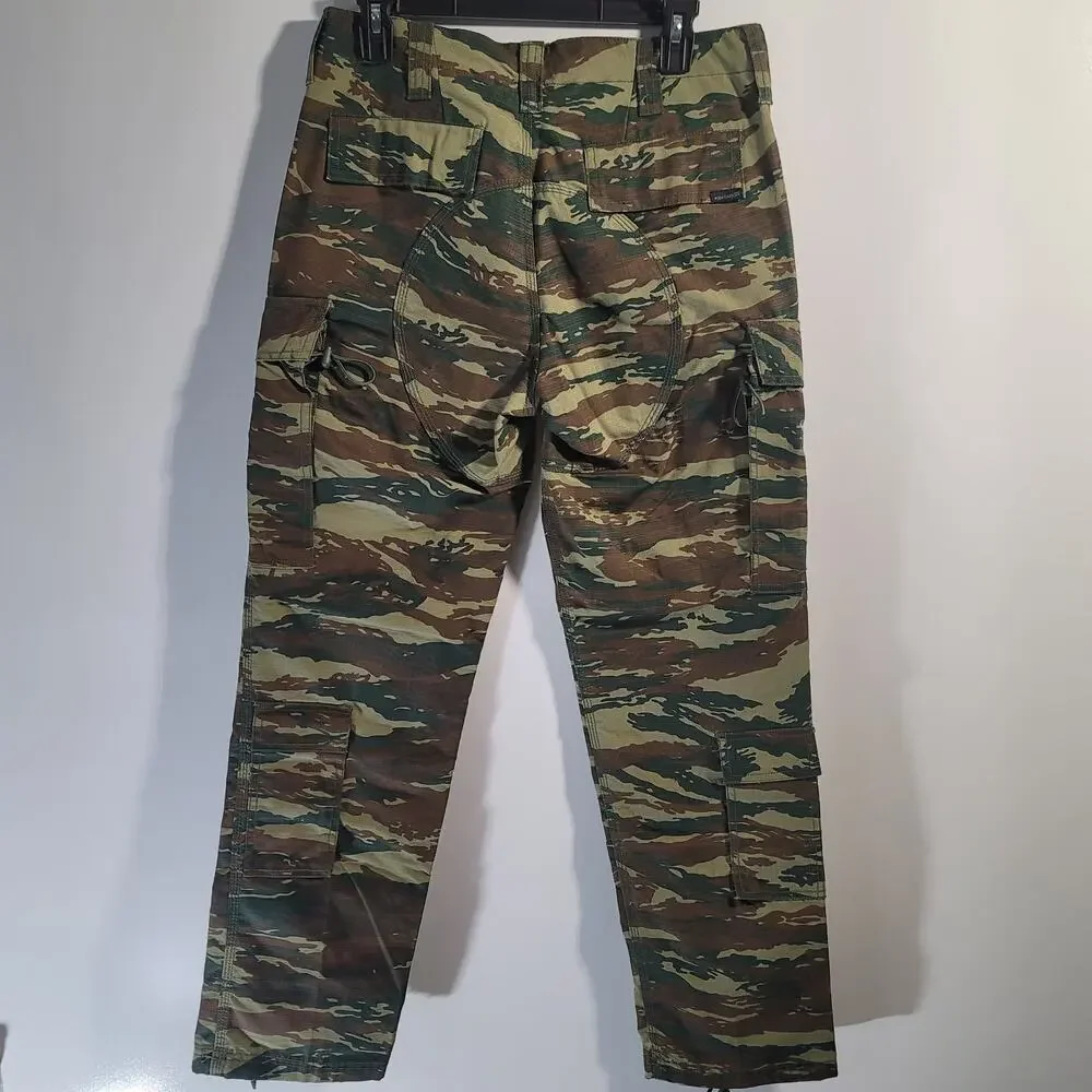 Pentagon ACU 2.0 Greek Lizard Camouflage Cargo Pants Men's Size W31 L30 Tactical